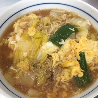 プチ贅沢 かき玉醤油ラーメン(袋麺)